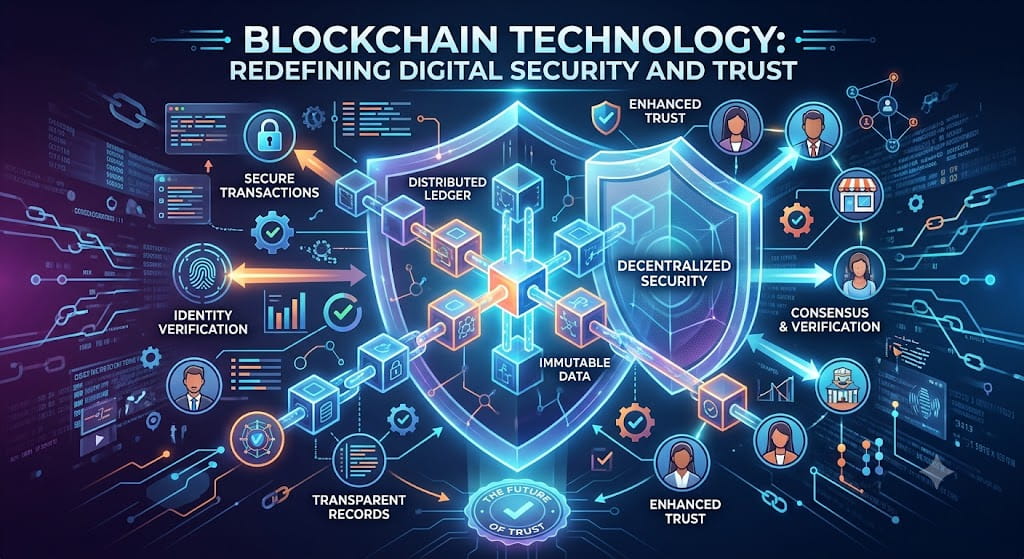 Blockchain Technology: Redefining Digital Security and Trust